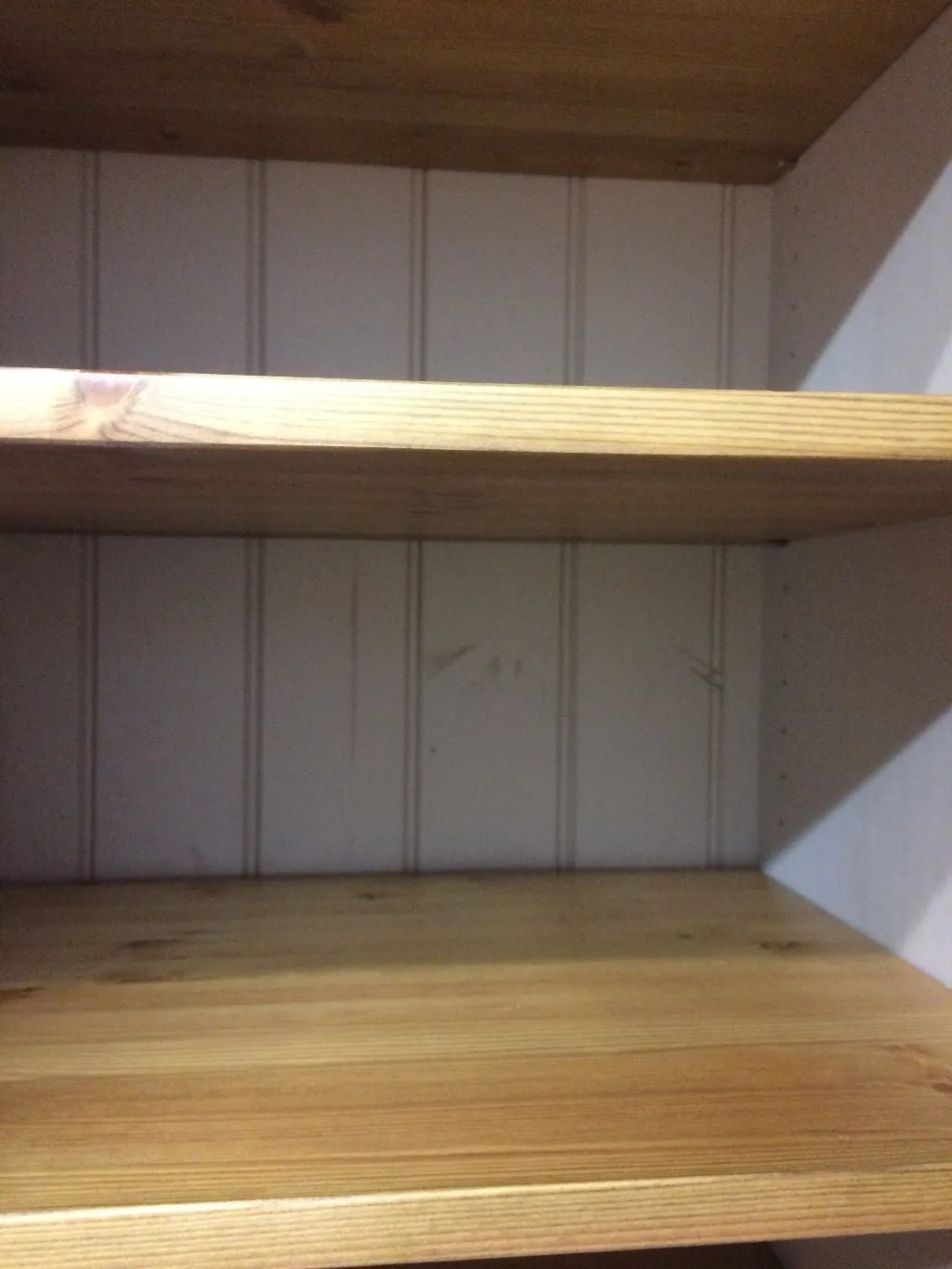 **122 cm High - Low Larder Pantry Storage Cupboard with Spice Rack for Kitchen or Utility Room (40 cm deep)