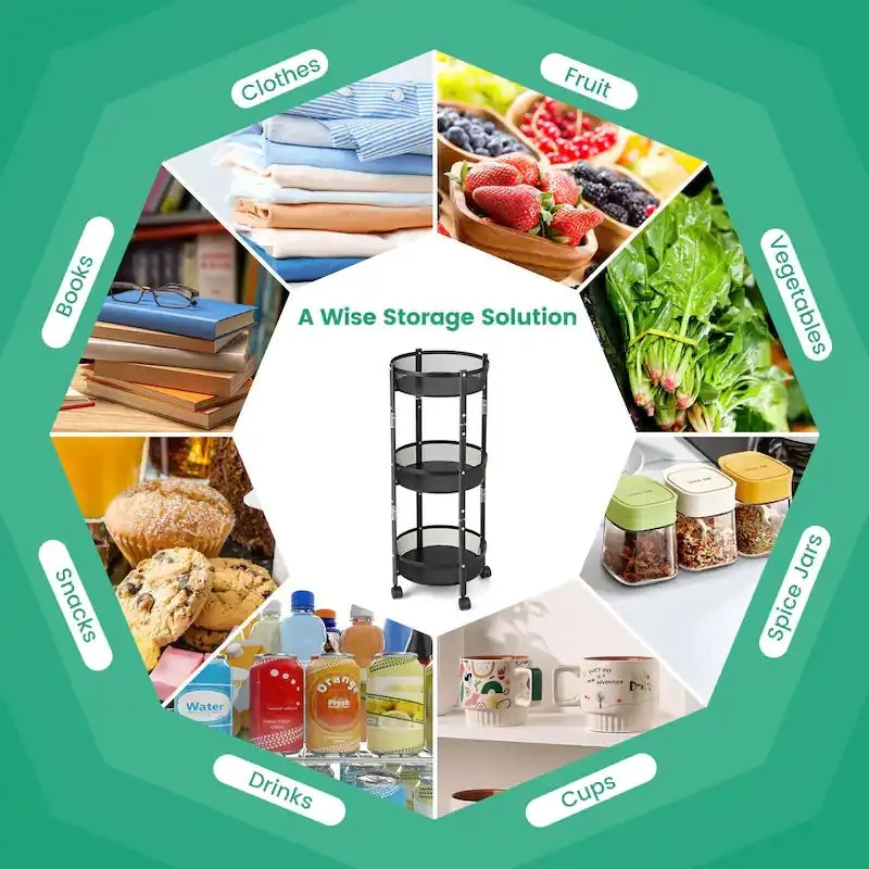 3 Tier Folding Carts