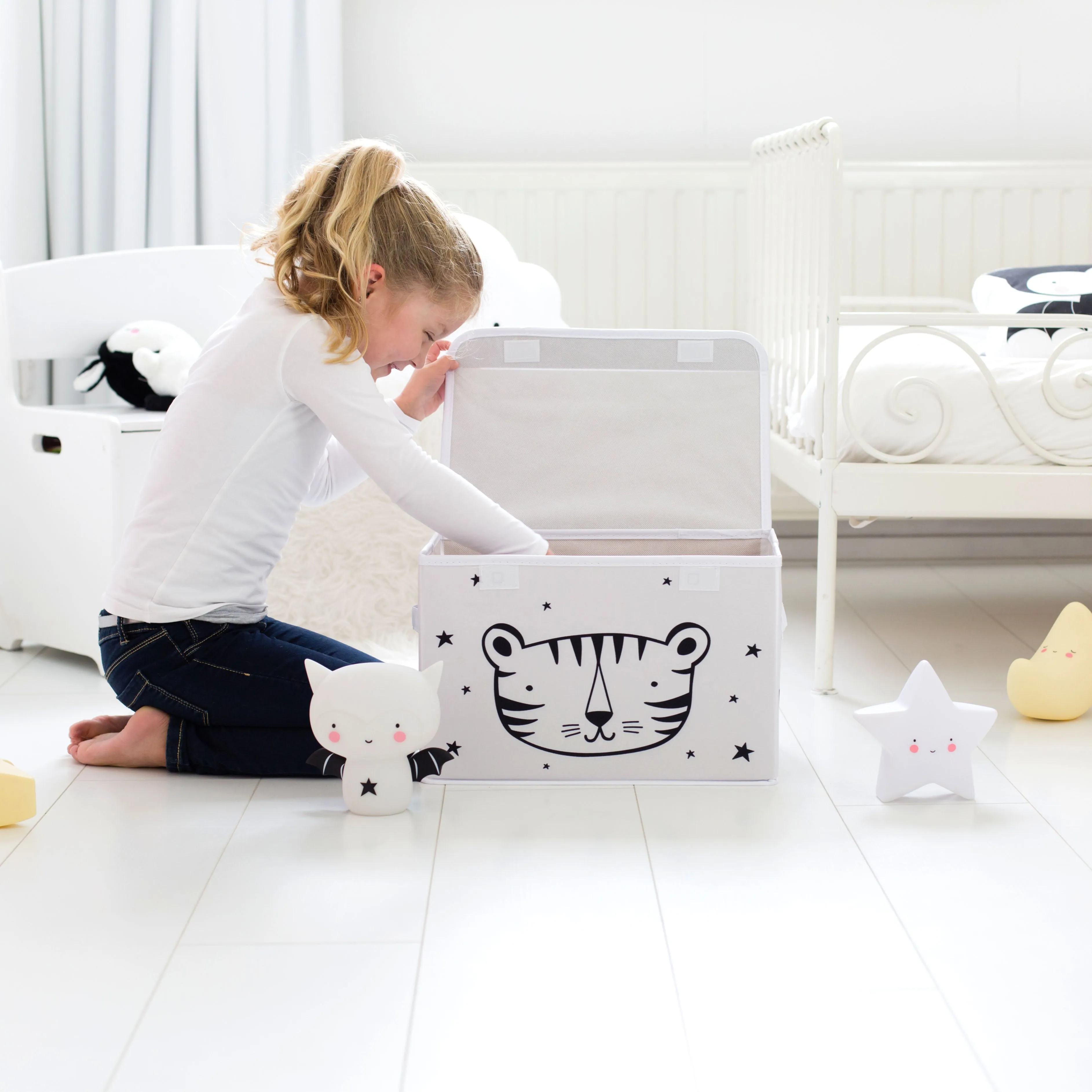 A Little Lovely Company Pop Up Storage Box Roar