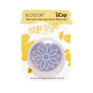 Blossom uCap -  Mason and Canning Jar Cap, Clear