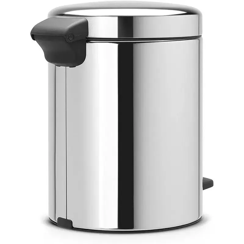 Brabantia NewIcon Pedal Bin - 5L - Brilliant Steel