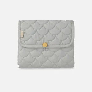 Cotton Quilted Changing Mat - Grey
