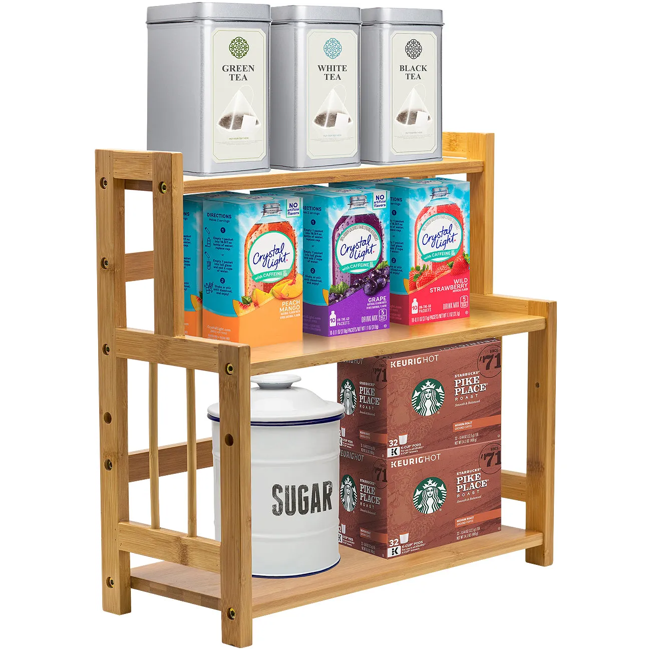 Countertop Stand (3-Tier Bamboo)