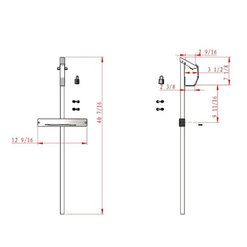 Equipment Guard Backpack Blower Rack