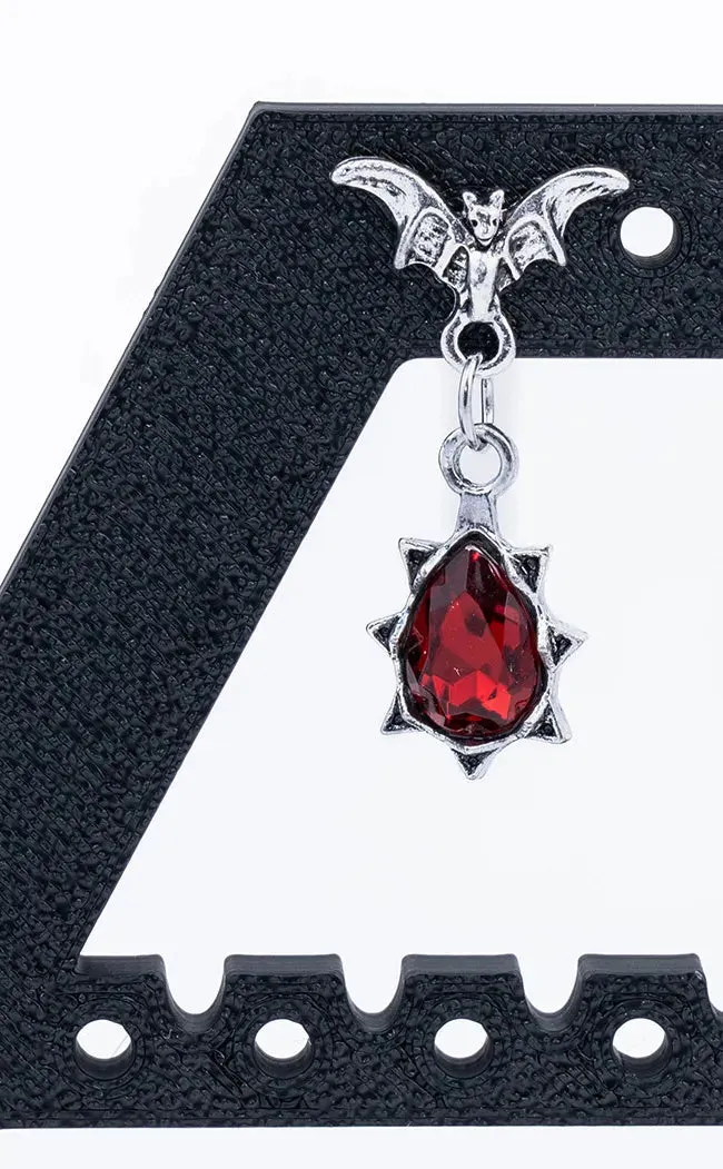 Eternal Rest Coffin Earring Holder