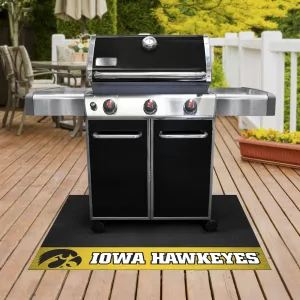 Fanmats Iowa Hawkeyes Vinyl Grill Mat - 26" x 42"