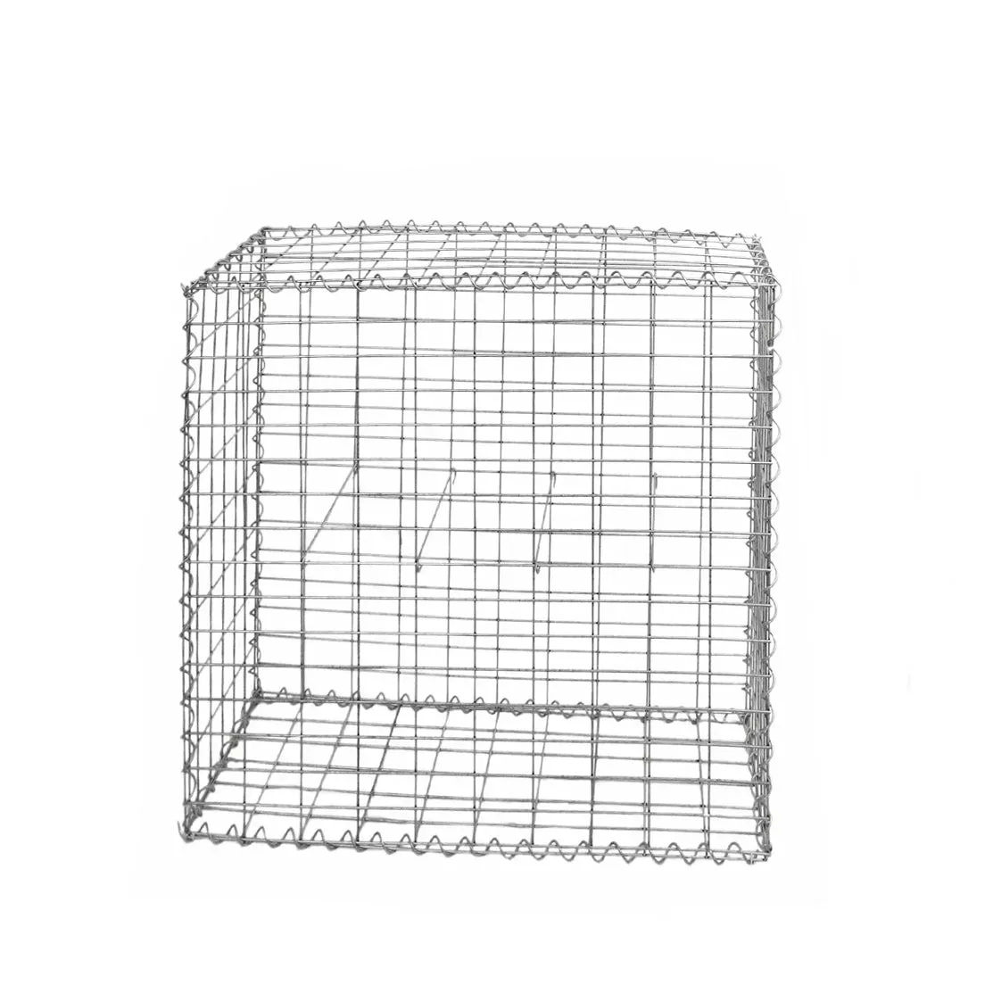 Gabion Baskets Garden Mesh Cages Wire Stone 100X100X100CM
