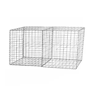 Gabion Baskets Garden Mesh Cages Wire Stone 100X100X100CM