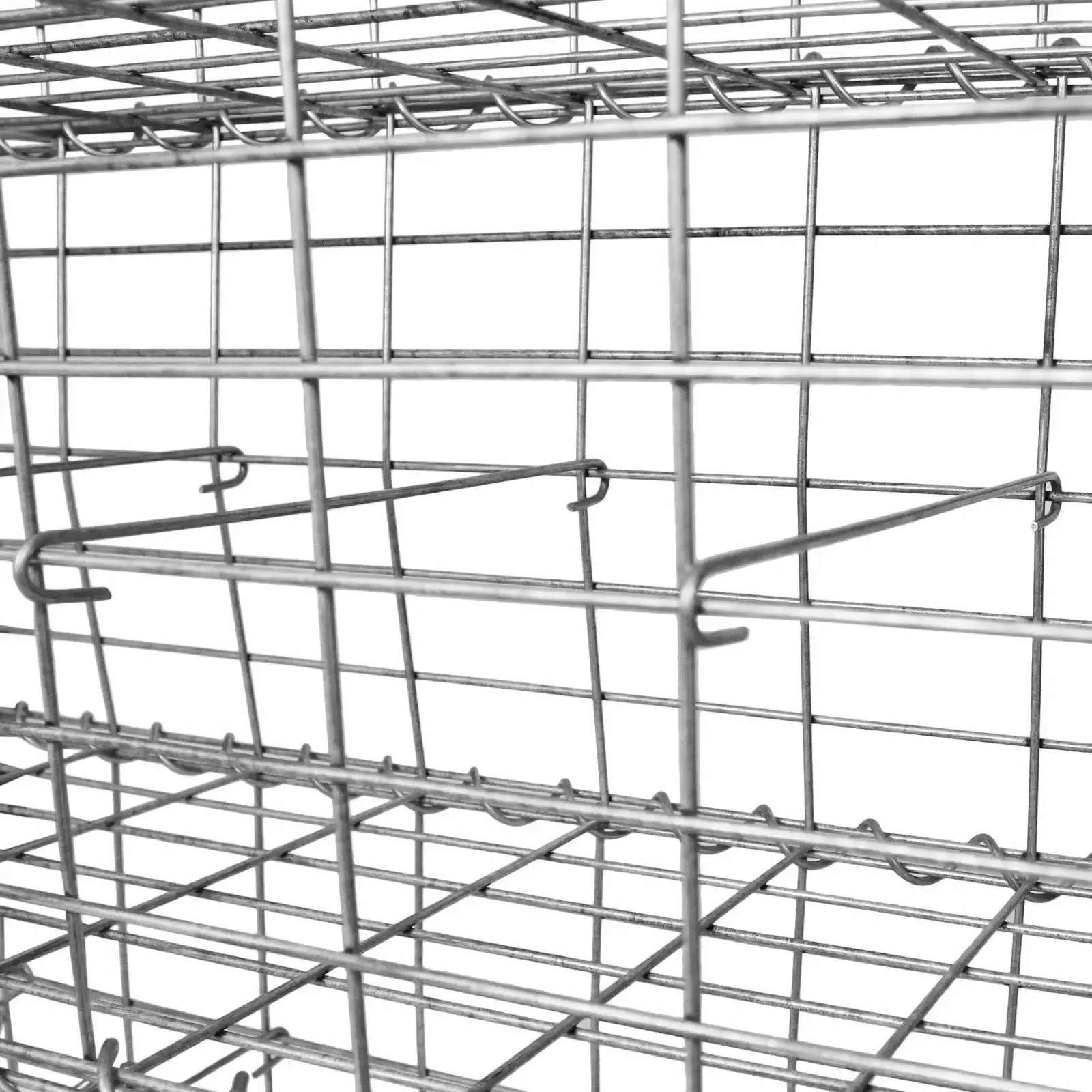 Gabion Baskets Garden Mesh Cages Wire Stone 100X100X100CM