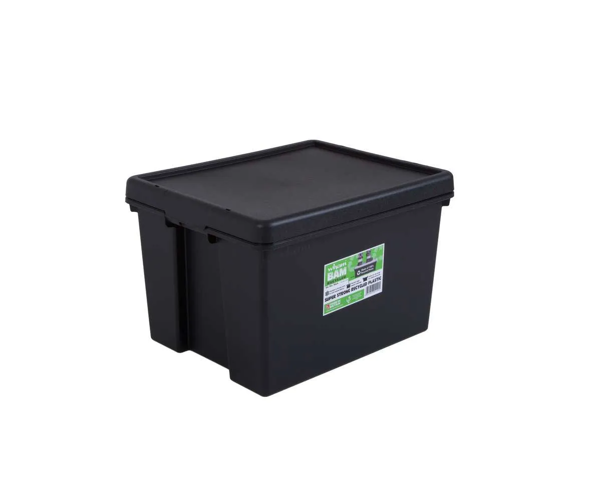 Garage Shelving Unit - 1800mm H x 900mm W x 450mm D | With 8 of 45ltr WHAM BAM Storage Boxes