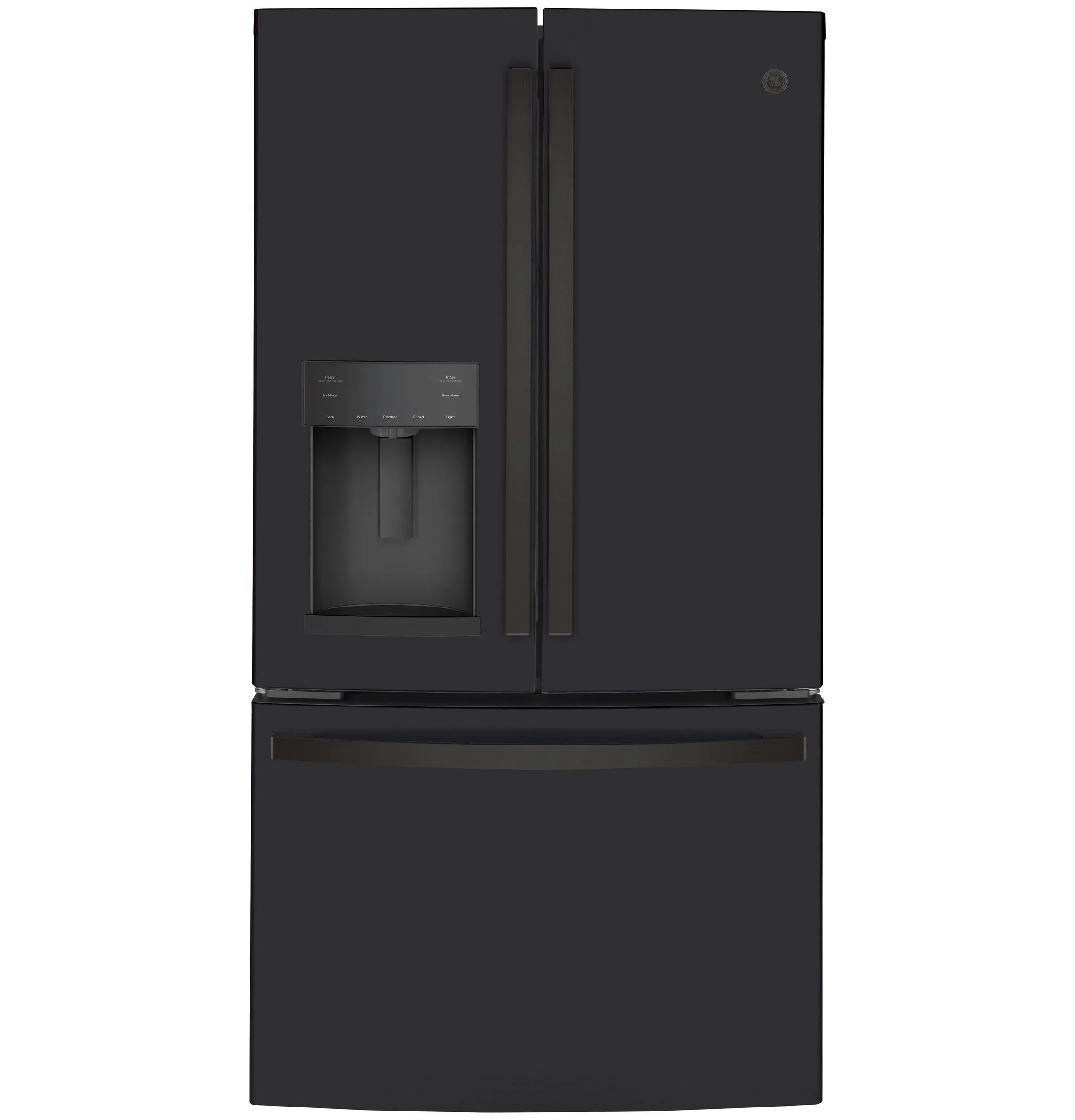 GYE22GENDS GE® ENERGY STAR® 22.1 Cu. Ft. Counter-Depth French-Door Refrigerator