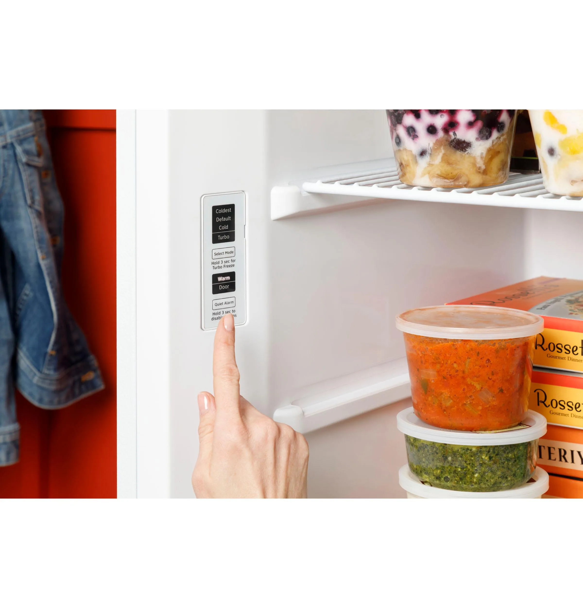 HUF13STRWW Hotpoint® 13 Cu. Ft. Frost-Free Upright Freezer