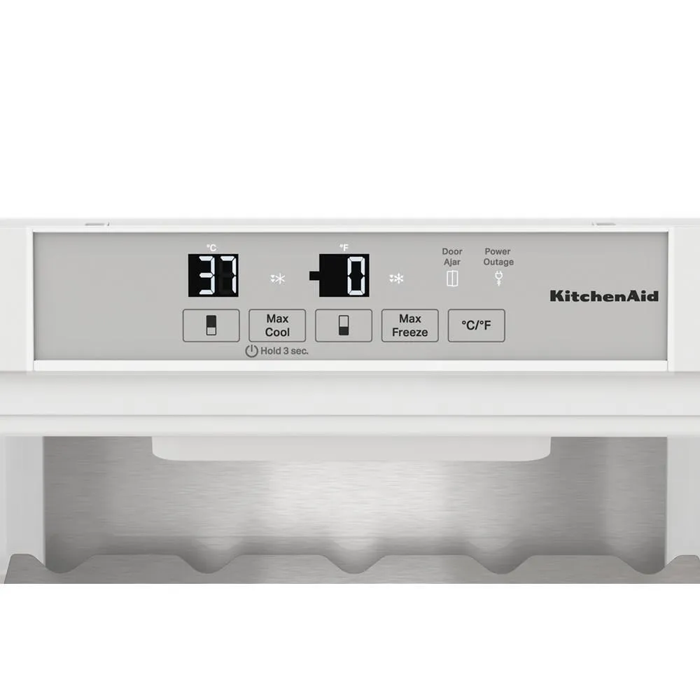 Kitchenaid KBBX102MPA 8.84 Cu. Ft. 22" Built-In Panel-Ready Bottom Mount Refrigerator