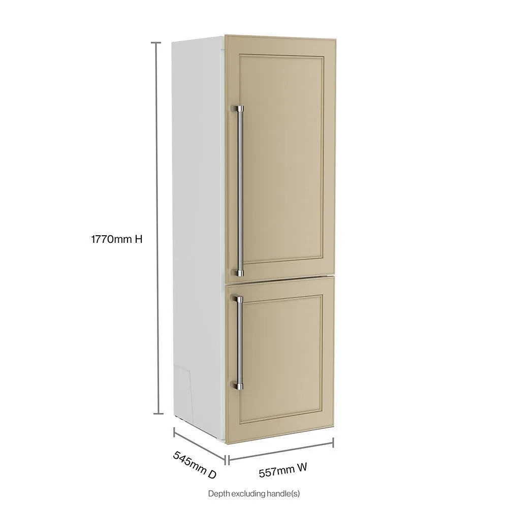 Kitchenaid KBBX102MPA 8.84 Cu. Ft. 22" Built-In Panel-Ready Bottom Mount Refrigerator
