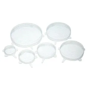 KitchenCraft Stretchy Silicone Lids Set of 6