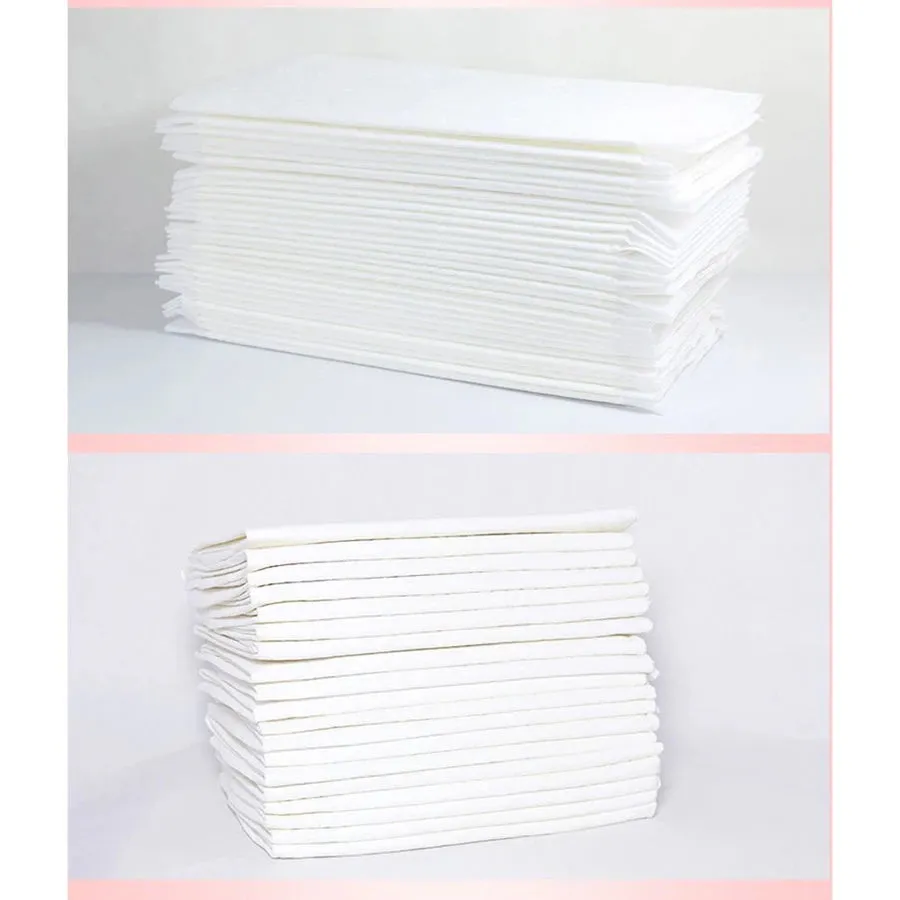 Little Story Disposable Diaper Changing Mats - Pack of 100pcs (White)