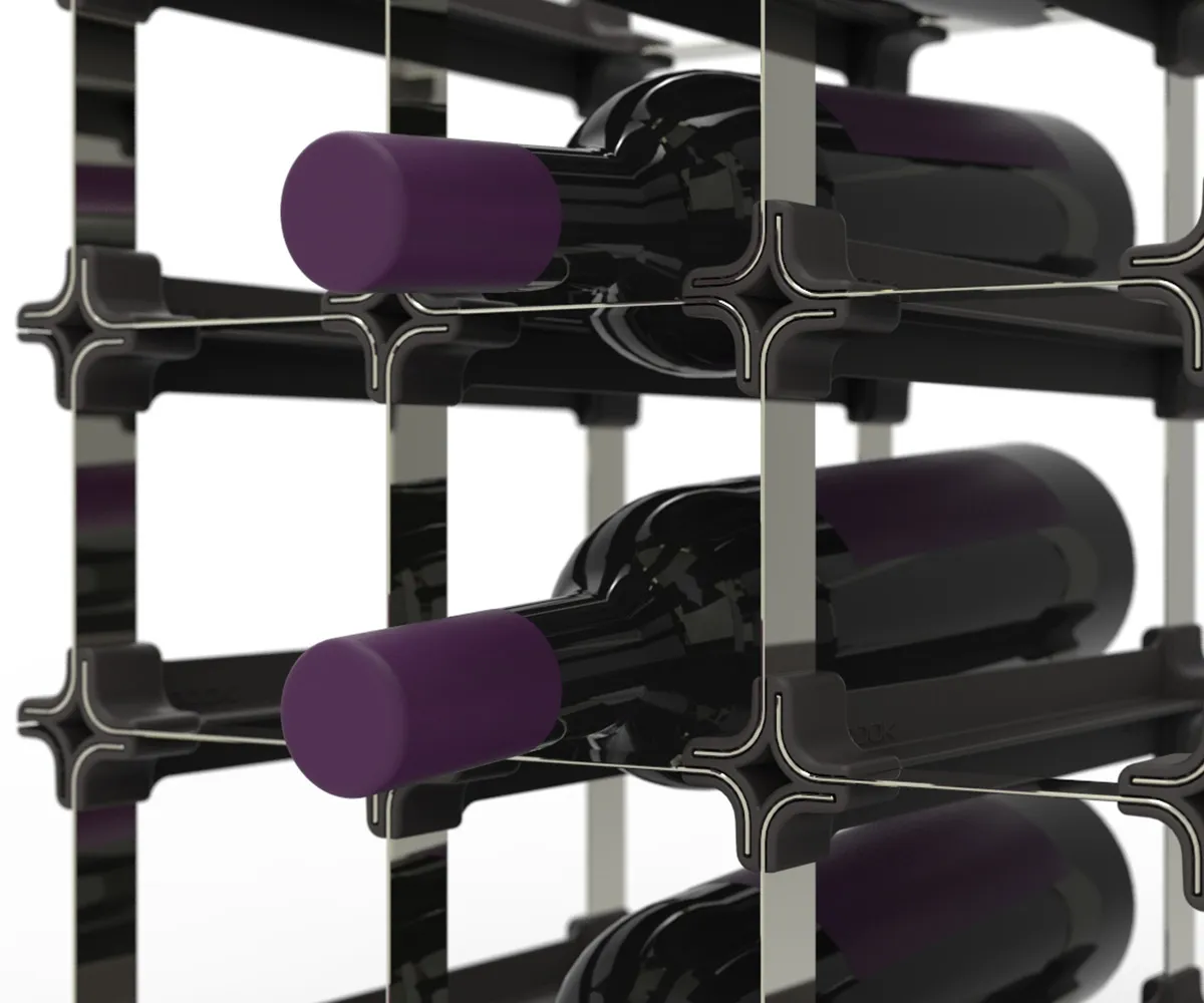 NOOK 9 BOTTLE WINE RACK KIT