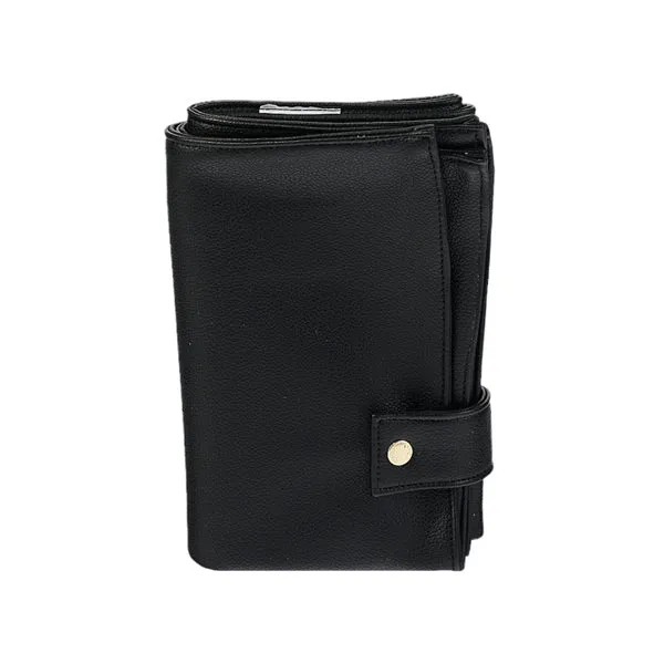 OiOi Nappy Changing Pouch - Black Dimple