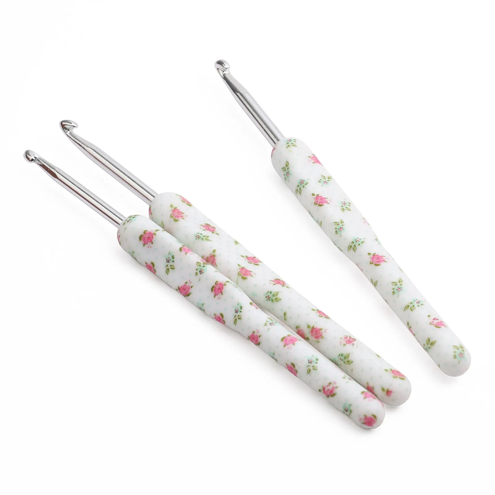 Poppy Crafts Crochet Hook Set #3 - Happier You - White