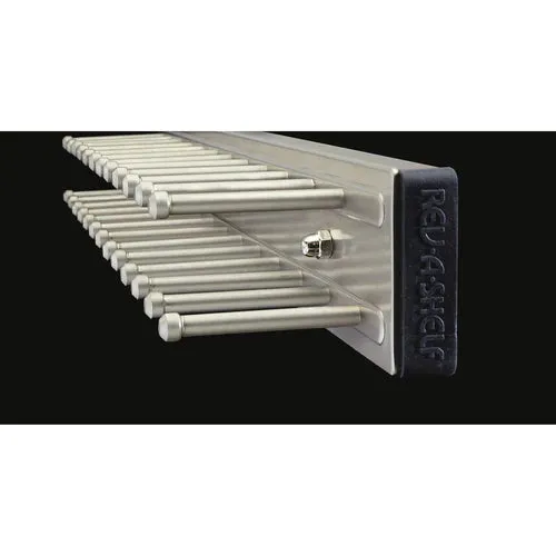 Rev-A-Shelf 12" in Satin Nickel Side mount Tie Rack TRC-12SN