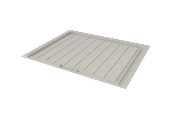 Rev-A-Shelf Grey Flexible Drip Tray 27"-30" Sink Base SBDTF-2730-14-1