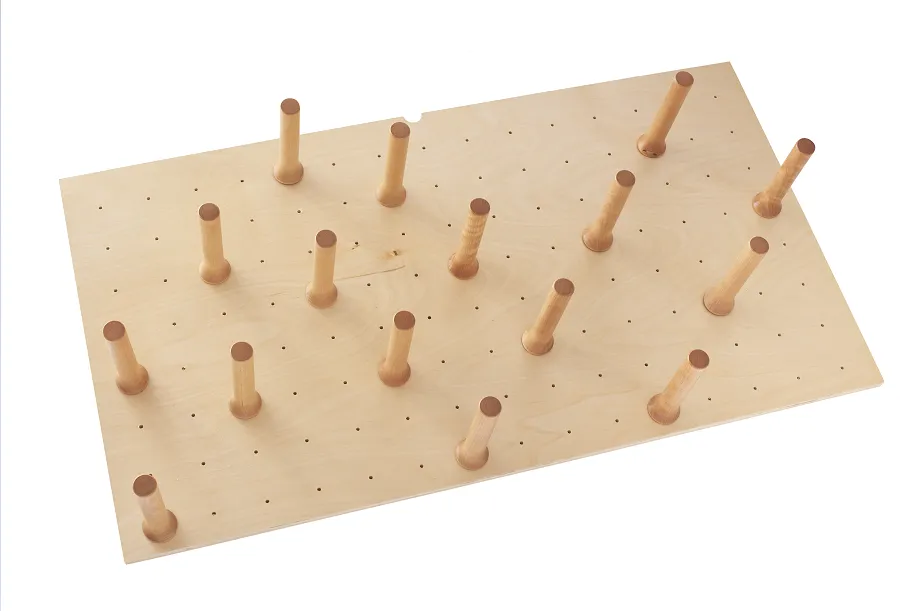 Rev-A-Shelf Large 39 x 21 Wood Peg Board System w/16 pegs 4DPS-3921