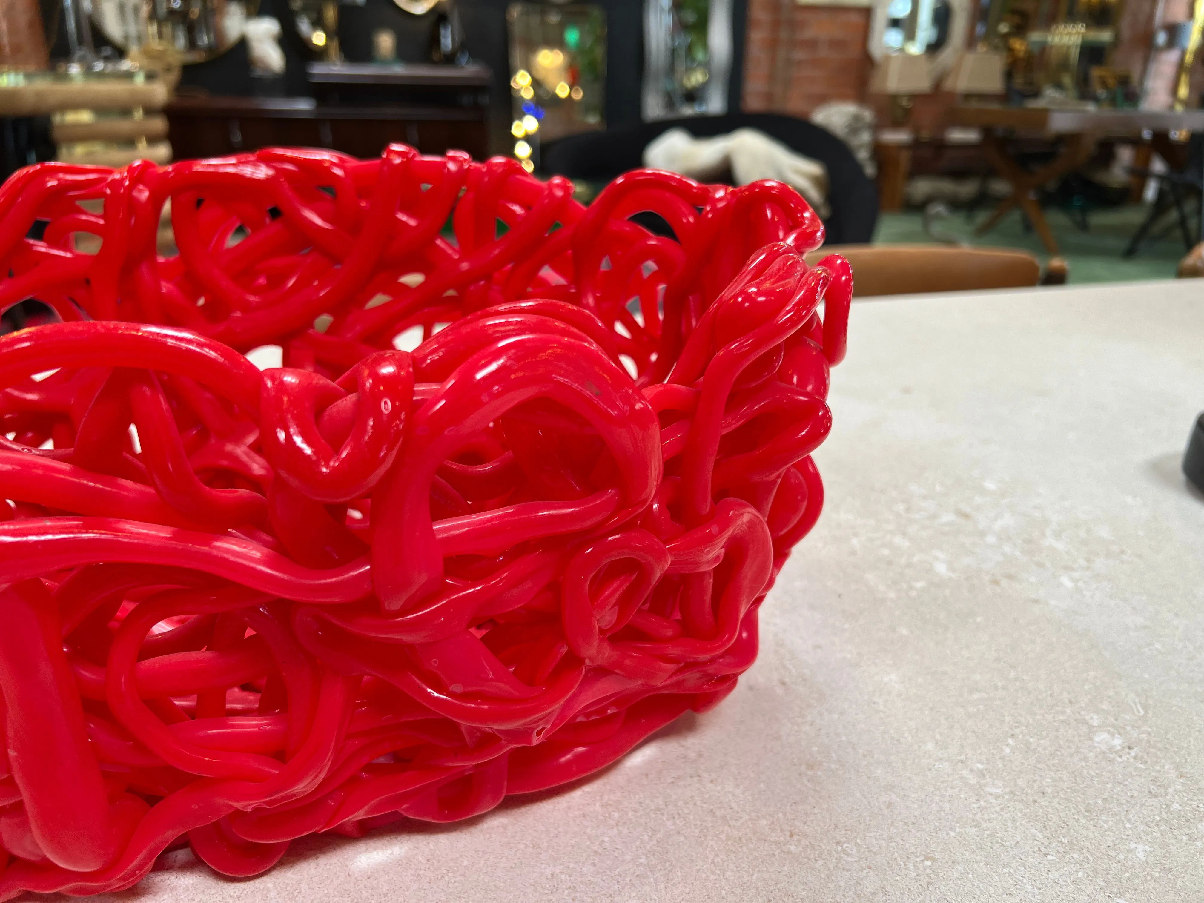 Senzafine Soft Resin Basket by Gateano Pesce