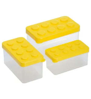 Shimoyama Lego Box Set of 3 - Yellow