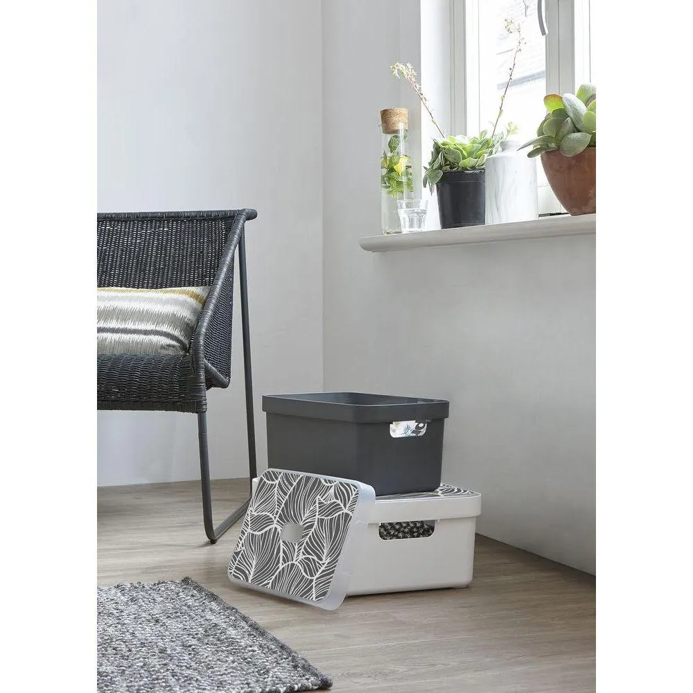 Sigma Home 13L & 25L Lid Black Leaf