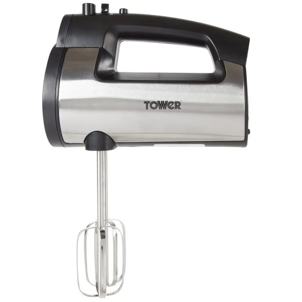 Tower 300W Stainless Steel Hand Mixer