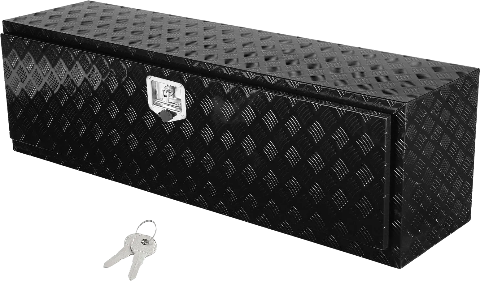 Vevor Underbody Truck Tool Box 60"x17"x18" Heavy Duty Aluminum 110 Lbs Load Capacity with Built-In Lock New