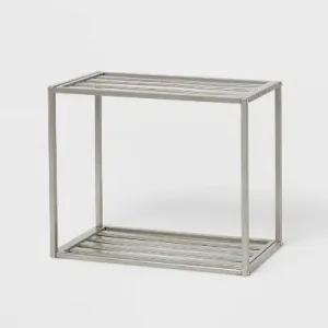 Wall Shelf Brushed Nickel Metal - Brightroom