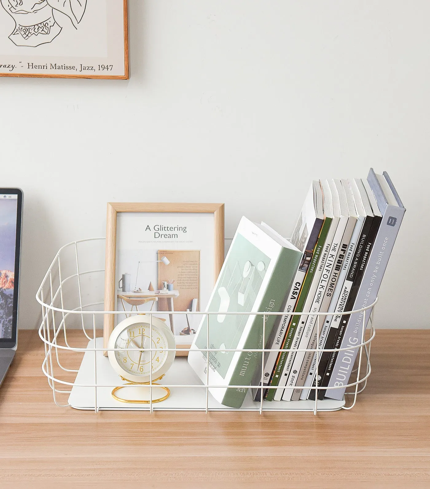 Wire Basket White