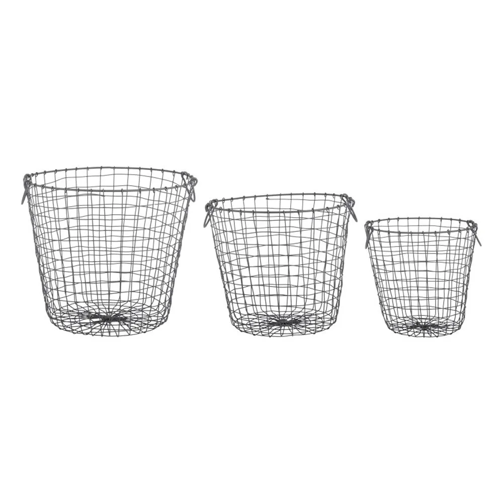 Wire Baskets 3-Pack